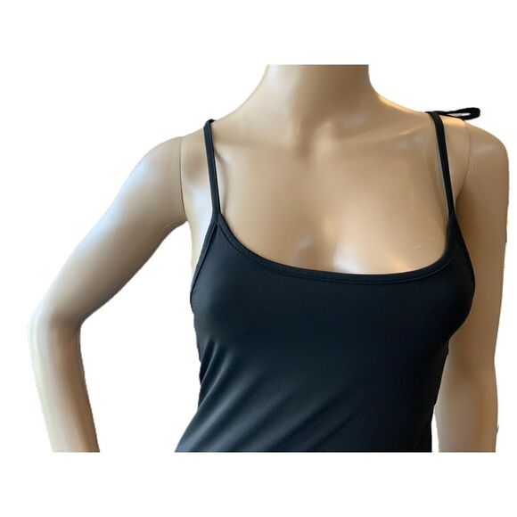 Shein Black Sleeveless Scoop Neck Solid Tank Top Size S - Picture 2 of 13